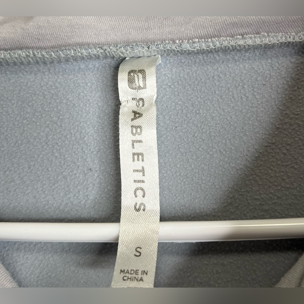 Fabletics Pullover Gray Sweatshirt Oversized - image 2